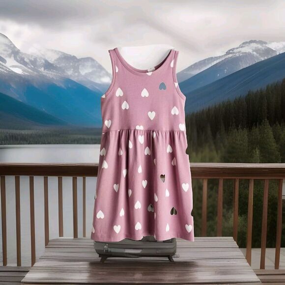 H&M Girls Ladybug Dress Sz 8/10Y - Picture 2 of 2